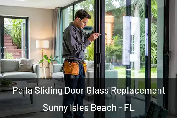  Pella Sliding Door Glass Replacement Sunny Isles Beach - FL